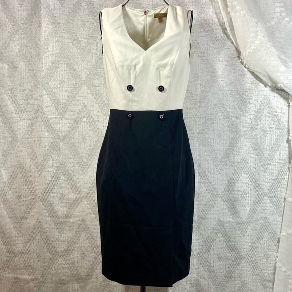 Ted Baker leotaad double breasted tux dress size 4 - Picture 2 of 10